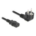 Καλώδιο Τροφοδοσίας Delock 81567, 3X 1.00Mm², 2M, Μαύρο