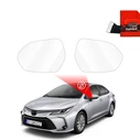 GrizzGlass ZeroDrop Rain-repellent mirror film for Toyota Corolla (2018-2022)