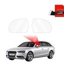 GrizzGlass ZeroDrop Rain-repellent mirror film for Audi A4 B8 Avant Facelifting (2011-2015)