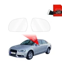 GrizzGlass ZeroDrop Rain-repellent mirror film for Audi A4 B8 Sedan Facelifting (2011-2015)