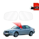 GrizzGlass ZeroDrop Rain-repellent mirror film for Mercedes Benz C-Class W203 Sedan (2000-2007)