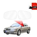 GrizzGlass ZeroDrop Rain-repellent mirror film for Skoda Octavia (1996-2010)