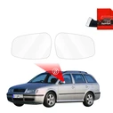 GrizzGlass ZeroDrop Rain-repellent mirror film for Skoda Octavia Kombi (1996-2010)