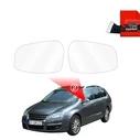 GrizzGlass ZeroDrop Rain-repellent mirror film for Volkswagen Golf 5 Variant (2003-2009)