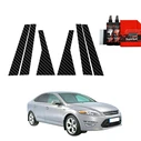 GrizzGlass BodyShield Carbon pillar film for Ford Mondeo Mk4 Sedan (2007-2014) [6in1]