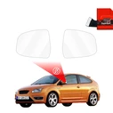 GrizzGlass ZeroDrop Rain-repellent mirror film for Ford Focus 2 (2004-2012)