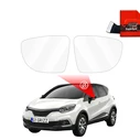 GrizzGlass ZeroDrop Rain-repellent mirror film for Renault Captur (2013-2019)