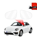 GrizzGlass ZeroDrop Rain-repellent mirror film for Volkswagen Beetle (2011-2019)