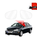 GrizzGlass ZeroDrop Rain-repellent mirror film for Volkswagen Jetta (2010-2018)