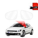 GrizzGlass ZeroDrop Rain-repellent mirror film for Volkswagen Scirocco (2008-2014)