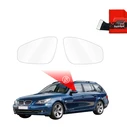 GrizzGlass ZeroDrop Rain-repellent mirror film for BMW 5 E61 Kombi PreLCI (2007-2010)