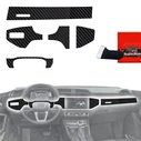 GrizzGlass PianoSkin Matte Interior film for Audi Q3 (2018-2025) [6in1]