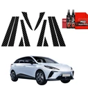 GrizzGlass BodyShield Carbon pillar film for MG 4 (2025-2026) [10in1]