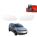 GrizzGlass BodyShield Protective headlight film for Volkswagen Touran I MPV 5D (2010-2015) [2in1]