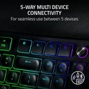 RAZER Pro Type Ergo - Split Keyboard - Low Profile - Wrist Rest - AI Prompt Master - RGB - MACROS