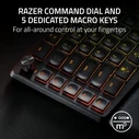 RAZER Pro Type Ergo - Split Keyboard - Low Profile - Wrist Rest - AI Prompt Master - RGB - MACROS