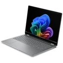 HP OmniBook X Flip - Ryzen AI 7 445 / 16" 3K OLED Αφής / 24GB / 512GB / Windows 11 Home / Ασημί / Χωρίς φορτιστή (US Keyboard)