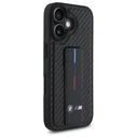 BMW Apple iPhone 16 hardcase M Grip Stand Smooth and Carbon black