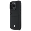 BMW Apple iPhone 16 Pro Max hardcase Sign Leather Cardslot black