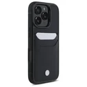 BMW Apple iPhone 16 Pro Max hardcase Sign Leather Cardslot black