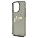 Guess Apple iPhone 16 Pro hardcase IML Heart black