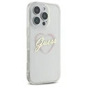 Guess Apple iPhone 16 Pro hardcase IML Heart clear