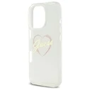 Guess Apple iPhone 16 Pro hardcase IML Heart clear