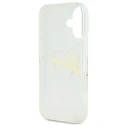 Guess Apple iPhone 16 plus hardcase IML Heart clear