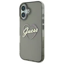Guess Apple iPhone 16 hardcase IML Heart black