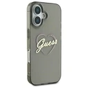 Guess Apple iPhone 16 hardcase IML Heart black