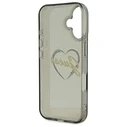 Guess Apple iPhone 16 hardcase IML Heart black
