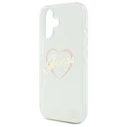 Guess Apple iPhone 16 hardcase IML Heart clear