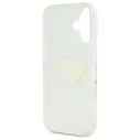 Guess Apple iPhone 16 hardcase IML Heart clear