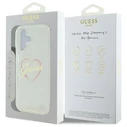 Guess Apple iPhone 16 hardcase IML Heart clear
