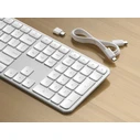 Satechi Slim EX3 Wireless Bluetooth Keyboard for Three Devices with Mac/Windows Mode Switch (silver)