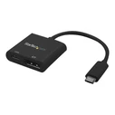 Αντάπτορας USB StarTech USB-C DisplayPort with USB Power Supply (USB PD) - 4K 60Hz Black