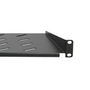 Ράφι Για Καμπίνα Δικτύου Extralink 19-inches 1U 300mm Black