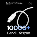 Spigen EE451EU Essential 1-port USB-C Network Charger 45W + USB-C Cable White