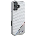 BMW Apple iPhone 16 hardcase M Carbon Tricolor Line MagSafe grey