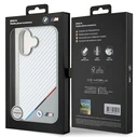 BMW Apple iPhone 16 hardcase M Carbon Tricolor Line MagSafe grey
