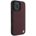 BMW Apple iPhone 16 Pro Max hardcase Sign Leather Diamond Metal Logo MagSafe red