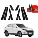 GrizzGlass BodyShield Carbon Car Pillars Protective Film BAIC BEIJING 3 (2023-2026) [10in1]