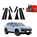 GrizzGlass BodyShield Carbon Car Pillars Protective Film Jetour Dashing (2025-2026) [10in1]