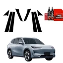 GrizzGlass BodyShield Black Car Pillars Protective Film Geely EX5 (2025-2026) [8in1]