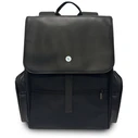 BMW Side Pockets Laptop Backpack Metal Logo 15" black
