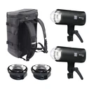 Elinchrom THREE Off Camera Flash DUAL Kit (261 Ws, Dual)