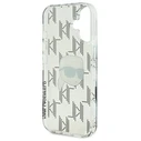Karl Lagerfeld Apple iPhone 16 hardcase IML Karl Head Electroplated clear