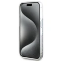 Karl Lagerfeld Apple iPhone 15 Pro hardcase Liquid Glitter Karl&Choupette Head MagSafe transparent