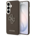 Guess Grained Big 4G Metal Logo Samsung Galaxy S26+ Plus brown