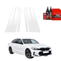 GrizzGlass BodyShield Car Pillars Protective Film BMW 3 G20 Sedan (2022-2026) [6in1]